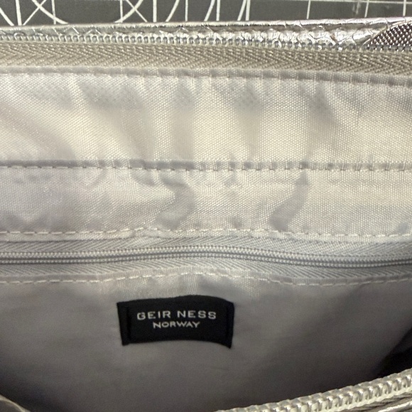 Geir Ness Norway Silver Women's Handbag - Picture 2 of 6
